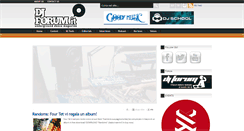 Desktop Screenshot of magazine.djforum.it
